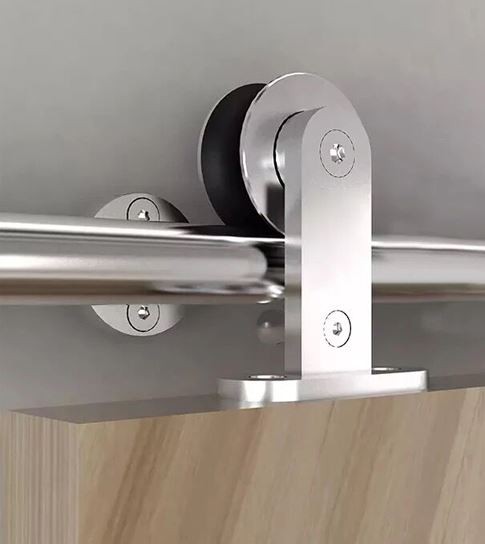 Stainless Steel Barn Door Hardware Kit